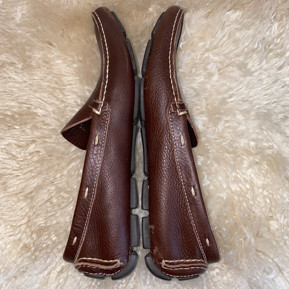 Prada Leather Classic Loafer Driving Moccasin - Picture 6 of 11